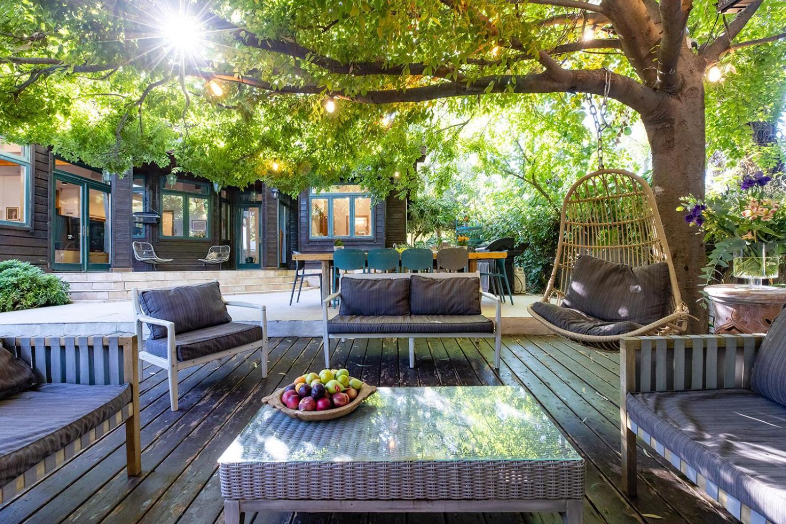 The House Rosh Pina - 2Brm With Pool Villa Bagian luar foto